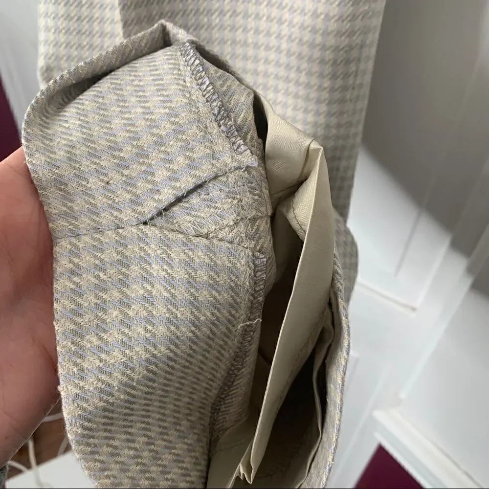 Vintage Talbots Plaid Wool Grandma Pants